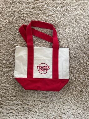 Trader Joe’s Red Mini Tote Bag